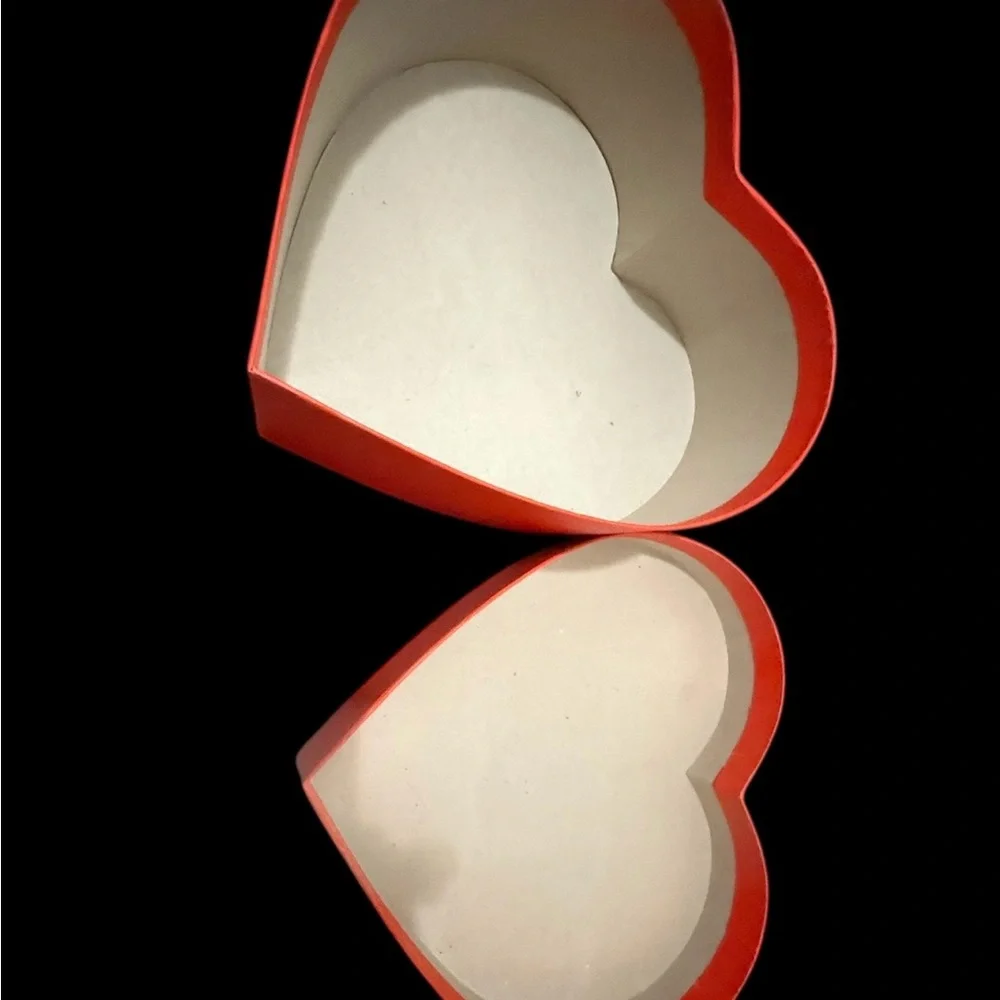 Heart-Shaped Red Gift Box